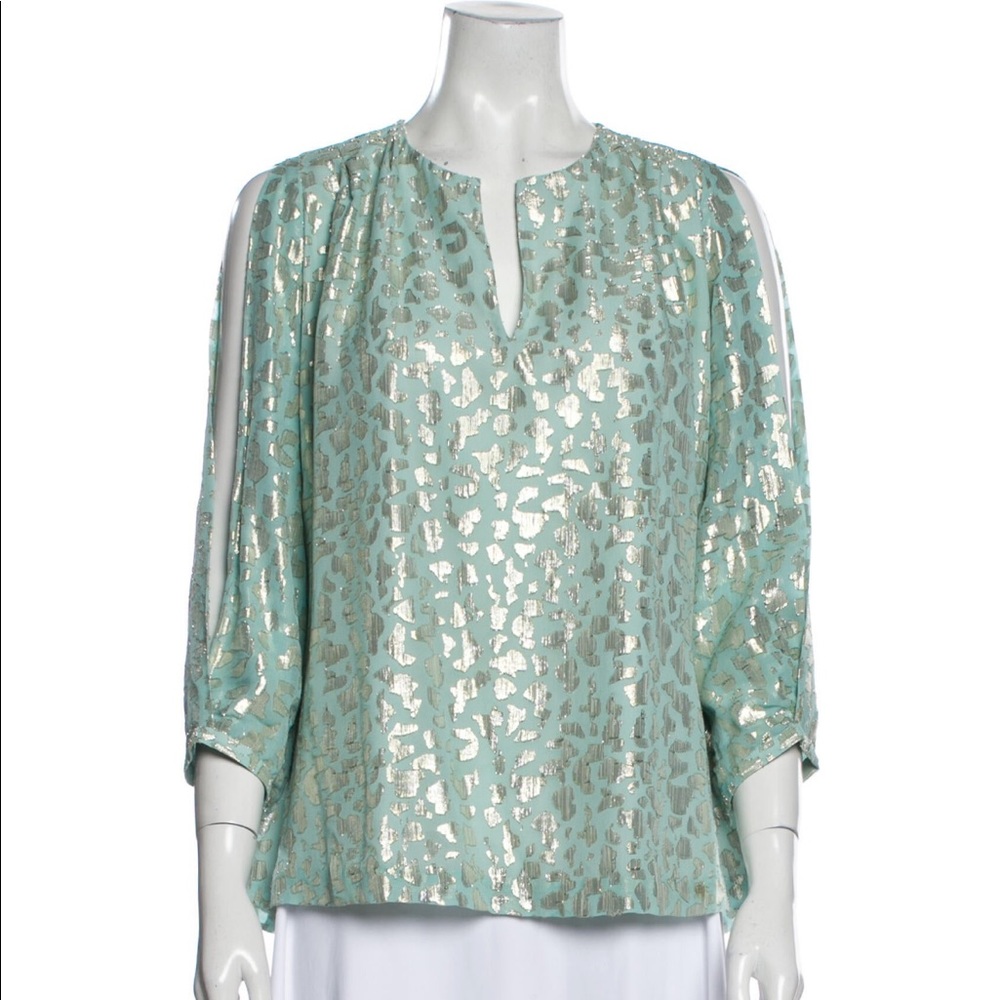 DIANE VON FURSTENBERG Astor Silk Blouse